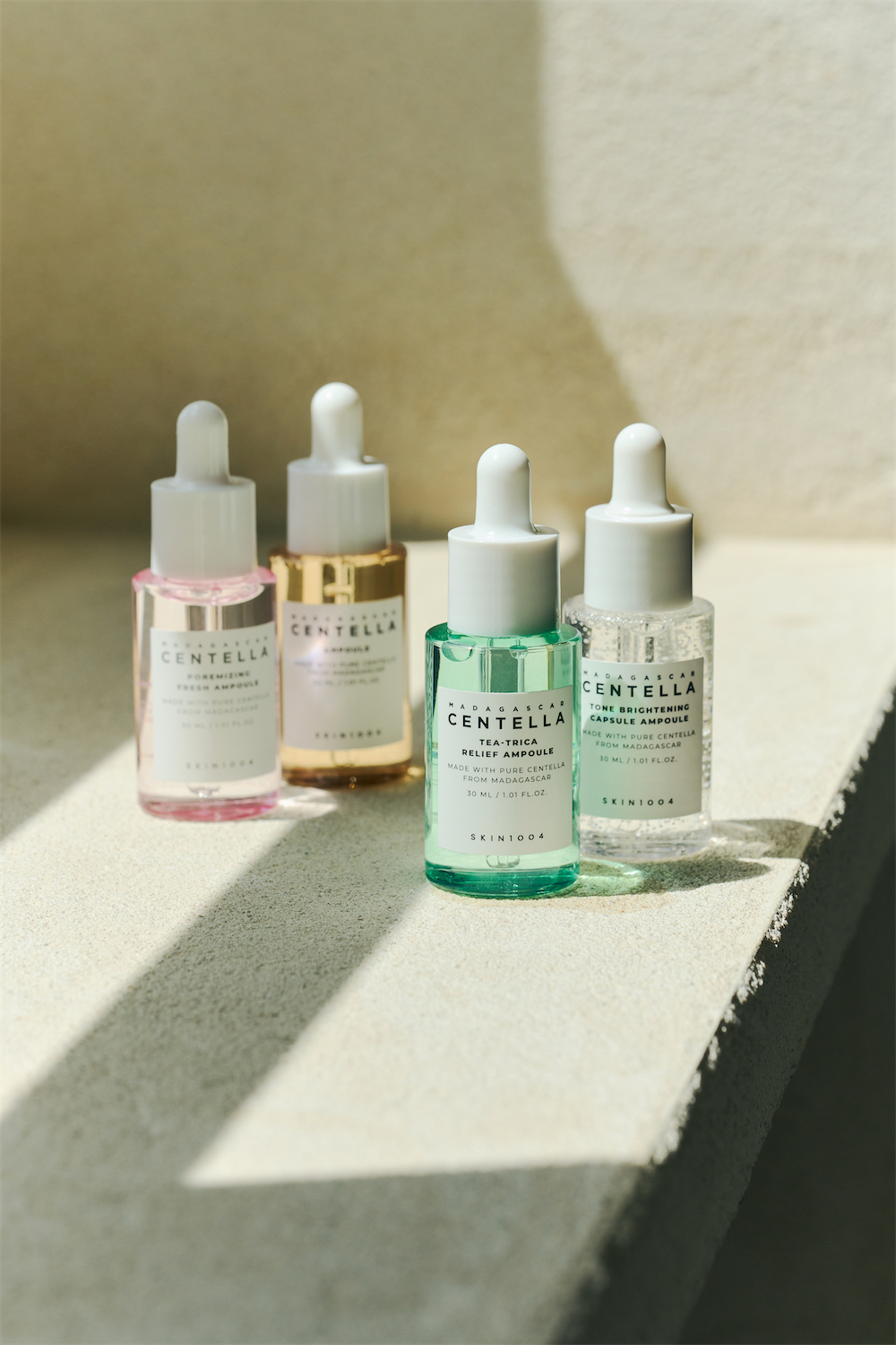 MADAGASCAR SKIN1004 Set calmante, aclarante, minimiza poros y control de acné 30ml - Imagen 5